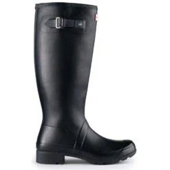 Hunter Women's Original Packable Tour Rain Boots In Black