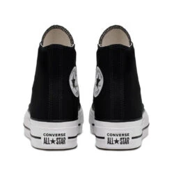 Converse Women's Chuck Taylor All Star Canvas Platform Hi In Black/White/White 10 Converse Women's Chuck Taylor All Star Canvas Platform Hi In Black/White/White -Getoutside Shoes 560845c f 08x1 2 1100x