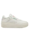 Reebok Women's Club C Extra In Chalk/Chalk/Glen Green
