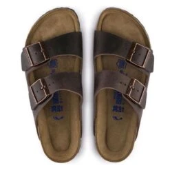 Birkenstock Arizona Softbed Oiled Leather In Habana -Getoutside Shoes b i birkenstock arizona softbed oiled leather habana 452761 4 1100x