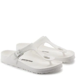 Birkenstock Women's Gizeh EVA In White -Getoutside Shoes b i birkenstock gizeh eva white 128403 3 1100x