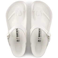 Birkenstock Women's Gizeh EVA In White -Getoutside Shoes b i birkenstock gizeh eva white 128403 4 1100x