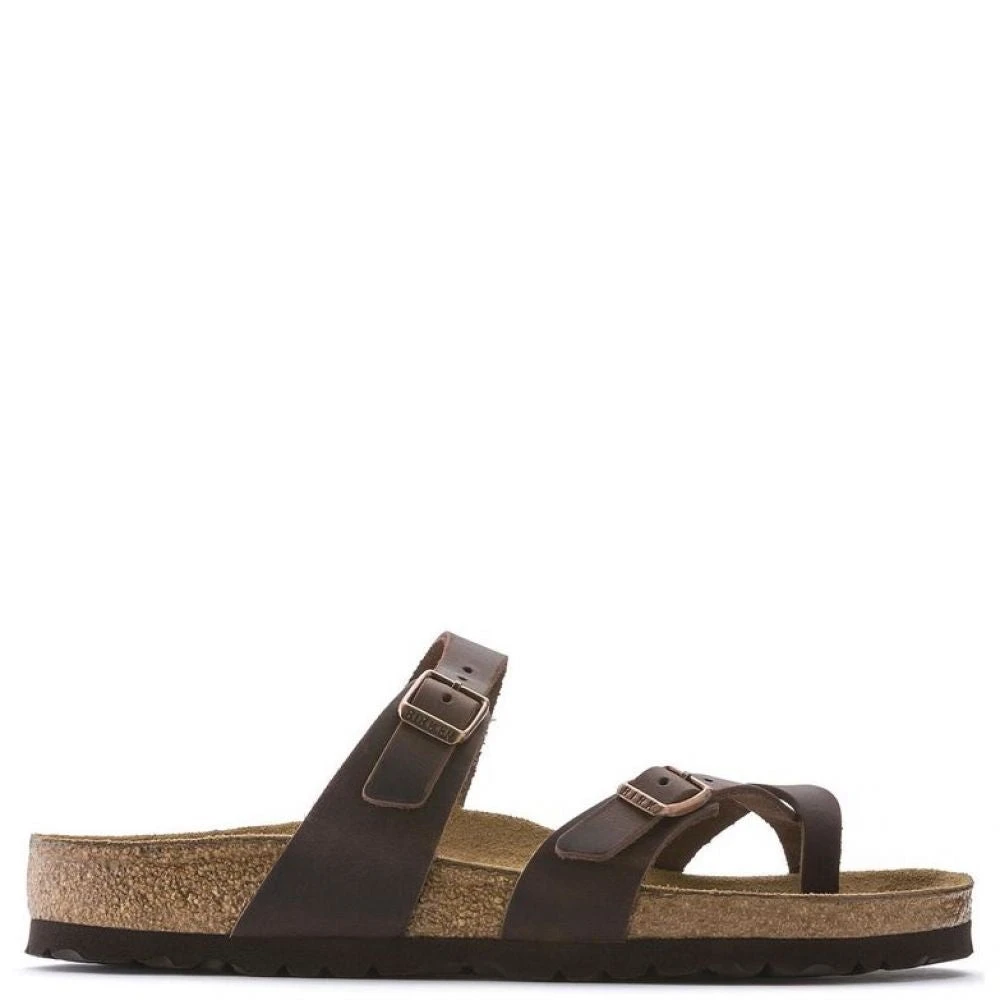 Birkenstock Women's Mayari Oiled Leather In Habana 1 Birkenstock Women's Mayari Oiled Leather In Habana