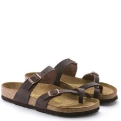 Birkenstock Women's Mayari Oiled Leather In Habana 6 Birkenstock Women's Mayari Oiled Leather In Habana -Getoutside Shoes b i birkenstock mayari oiled leather habana 171321 3 1100x