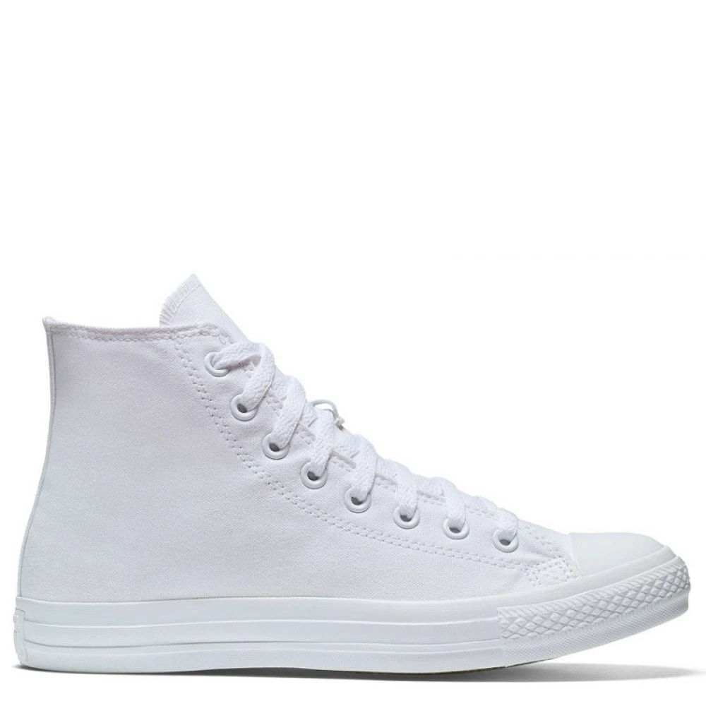 Converse Chuck Taylor All Star Mono Canvas High Top In White Monochrome 1 Converse Chuck Taylor All Star Mono Canvas High Top In White Monochrome