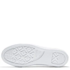 Converse Chuck Taylor All Star Mono Leather Low Top In White Monochrome -Getoutside Shoes c o converse chuck taylor all star monochrome leather low top white 136823 2 1100x