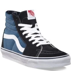 Vans SK8-Hi In Navy/White -Getoutside Shoes d d 2 1 1100x