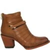 Getoutside Women's Lola Strappy Heel Boot In Maple