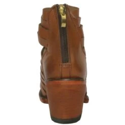 Getoutside Women's Lola Strappy Heel Boot In Maple -Getoutside Shoes g o gos 6 maple 4 1100x