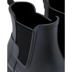 Hunter Women's Refined Slim Fit Chelsea In Black 9 Hunter Women's Refined Slim Fit Chelsea In Black -Getoutside Shoes hunter 5 1100x