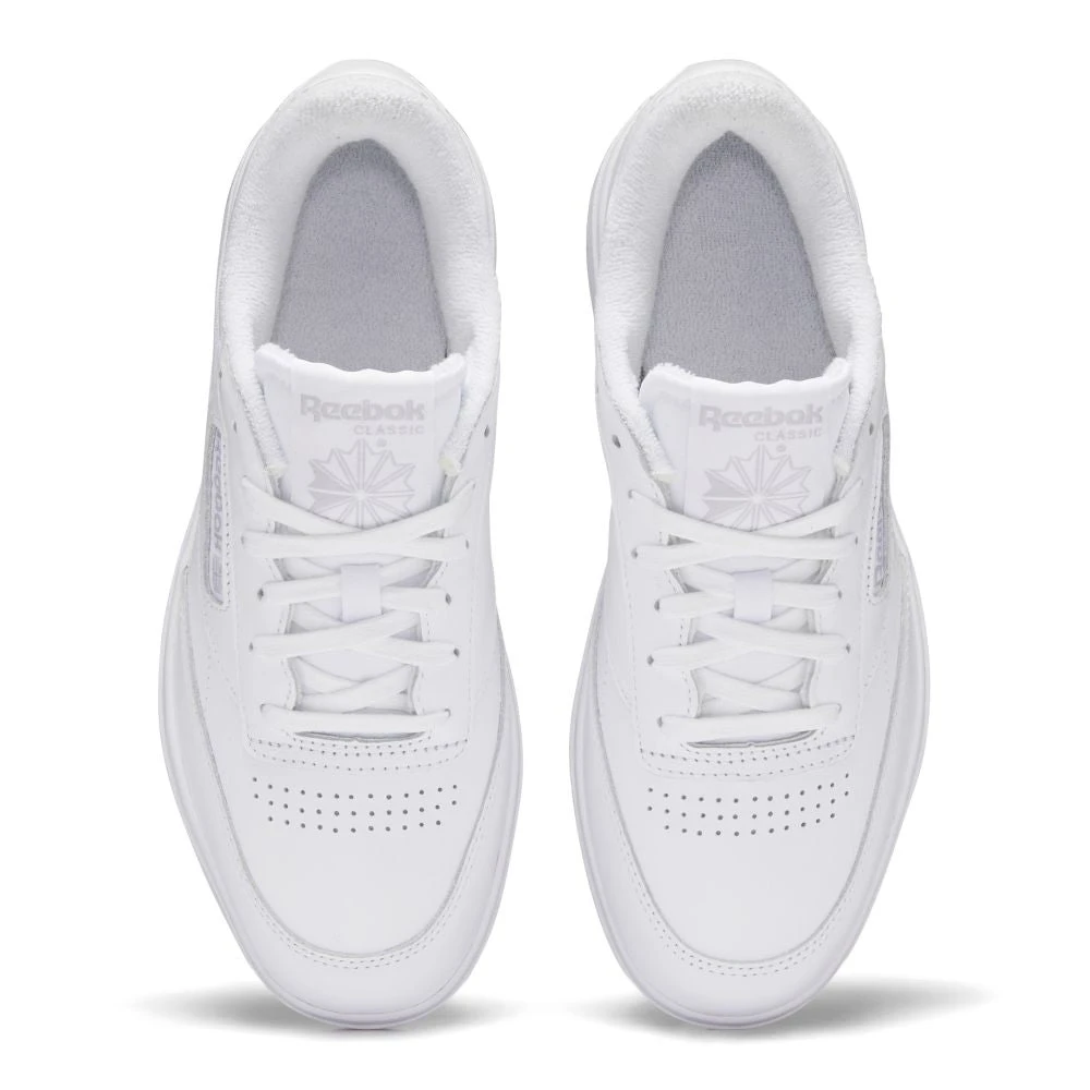 Reebok Women's Club C Double In Ftwr White/Ftwr White/Cold Grey 2 3 Reebok Women's Club C Double In Ftwr White/Ftwr White/Cold Grey 2 - Image 3