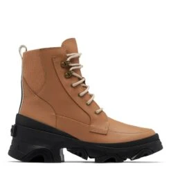 Getoutside Shoes 31 Sorel Women's Brex Lace Bootie In Tawny Buff/Natural