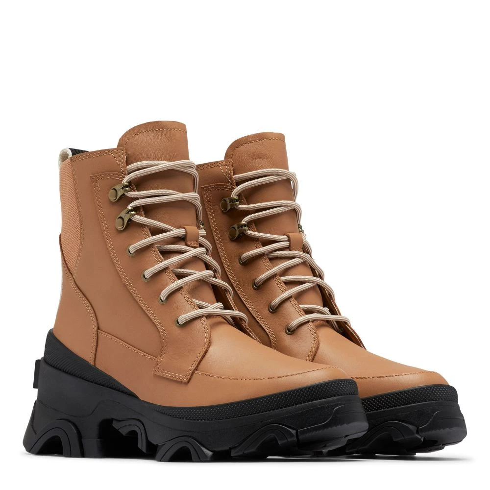 Sorel Women's Brex Lace Bootie In Tawny Buff/Natural 2 Sorel Women's Brex Lace Bootie In Tawny Buff/Natural - Image 2
