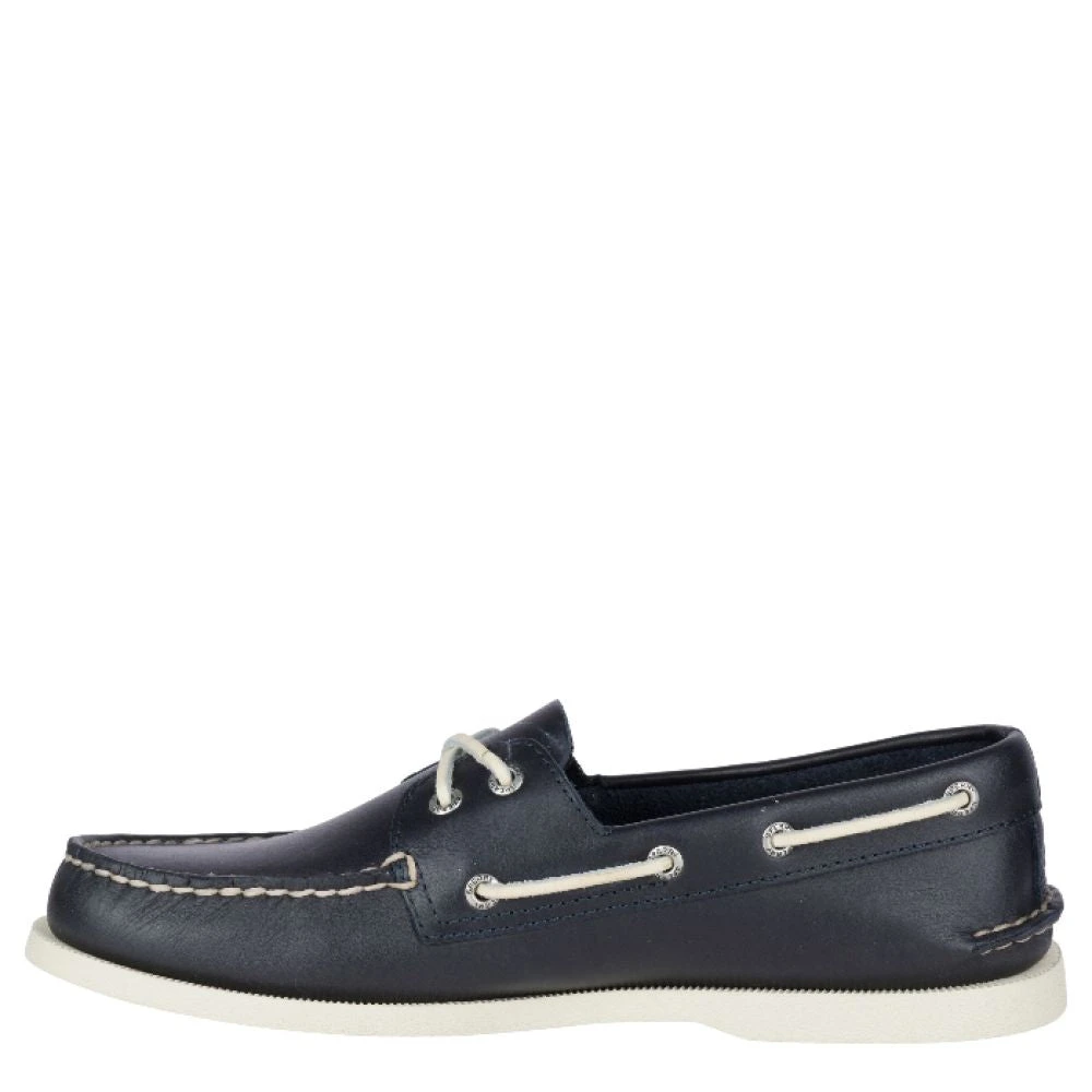 Sperry Men's Authentic Original 2-Eye Boat Shoe In Navy 2 Sperry Men's Authentic Original 2-Eye Boat Shoe In Navy - Image 2