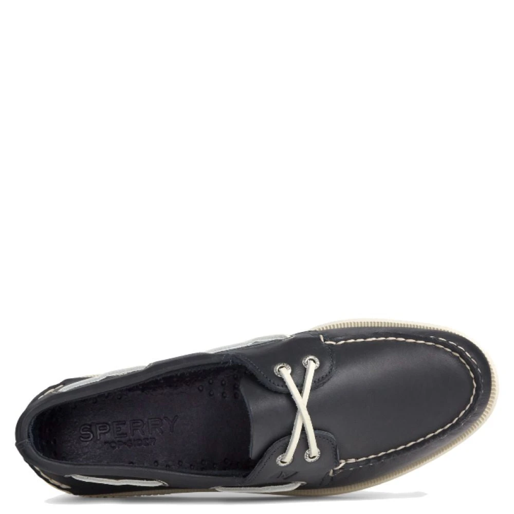 Sperry Men's Authentic Original 2-Eye Boat Shoe In Navy 3 Sperry Men's Authentic Original 2-Eye Boat Shoe In Navy - Image 3