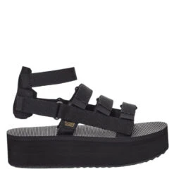 Teva Women's Flatform Mevia In Black