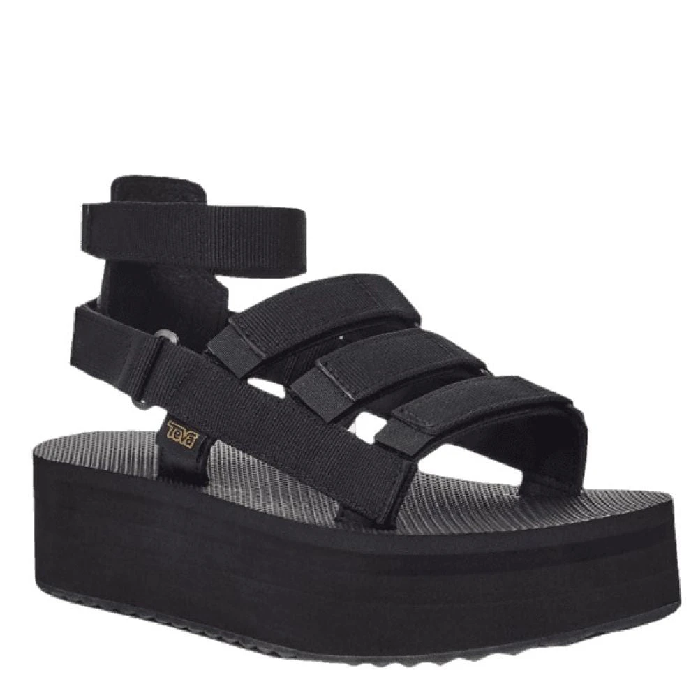 Teva Women's Flatform Mevia In Black 2 Teva Women's Flatform Mevia In Black - Image 2